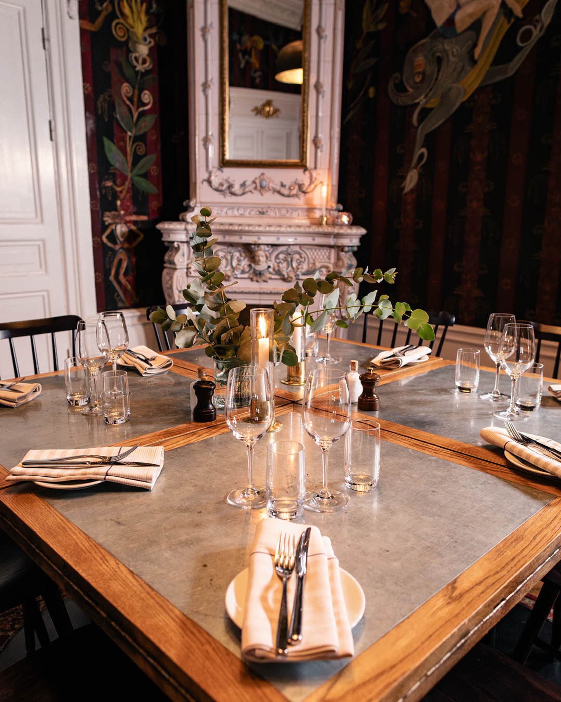 Nalen Restaurang Stockholm cambre séparée