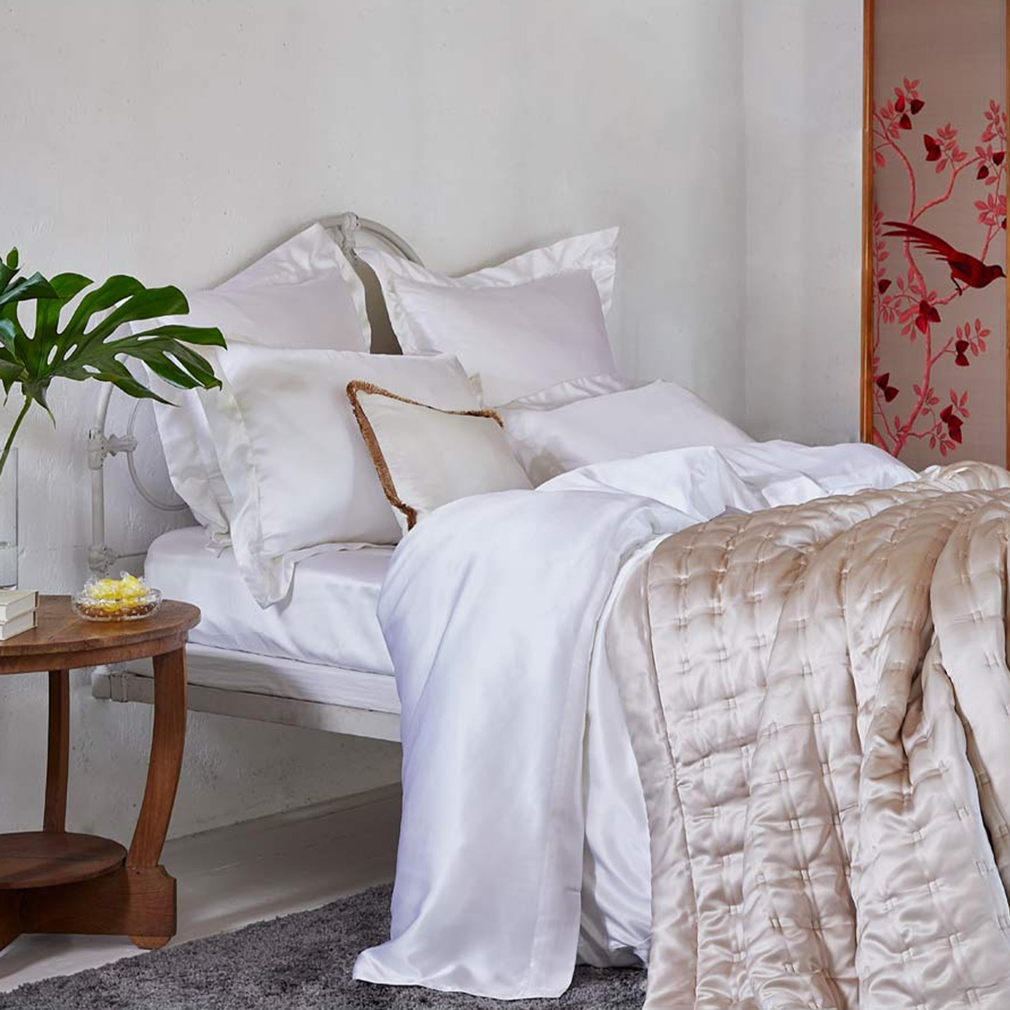 silk bedding