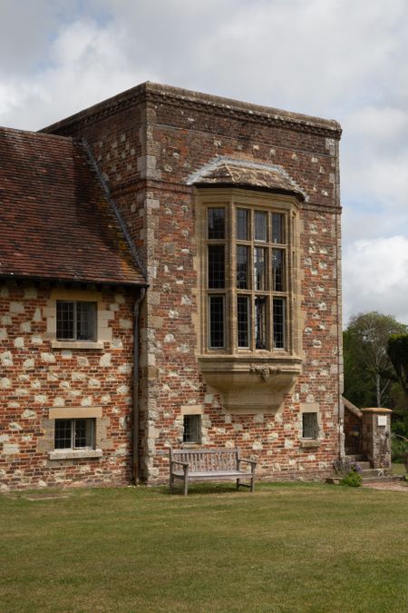 A Stunning architectural image of Glyndebourne's Tudor site