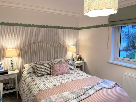 Pavilion Upholstered Bed