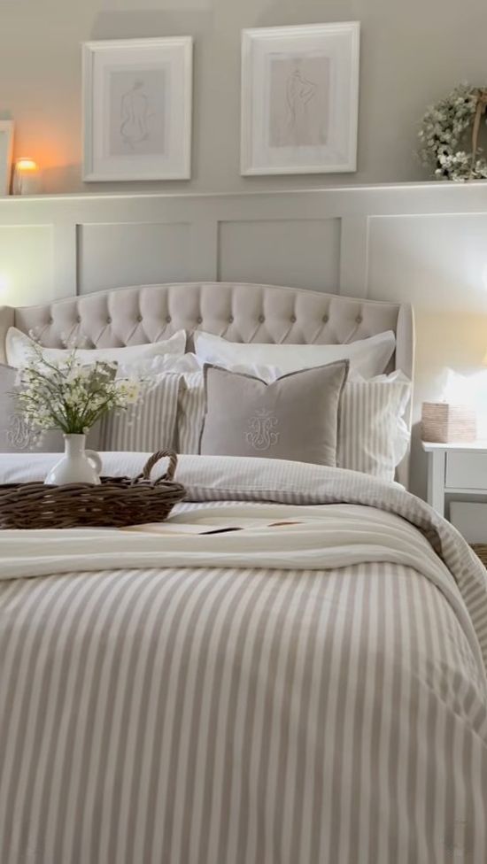 Petit Breton Striped Bed Linen