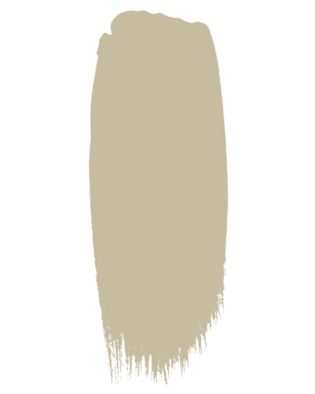A vertical brush stroke of light green paint.