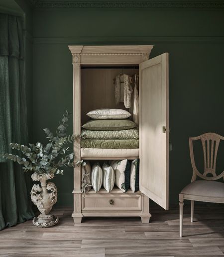 Light Wooden Armoire
