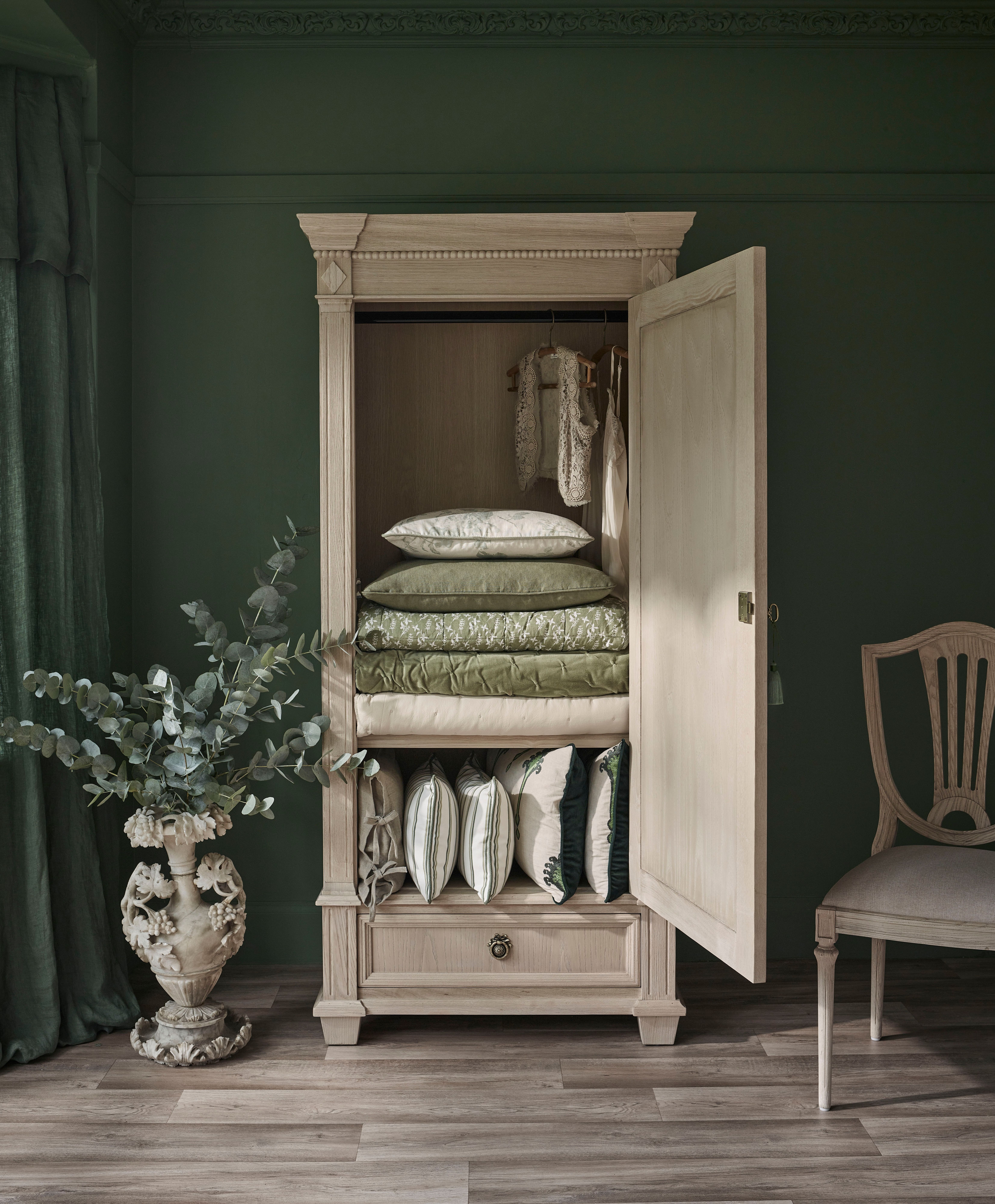 Light Wooden Armoire