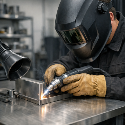 Handmatig laserlassen: snel, precies en met minimale vervorming