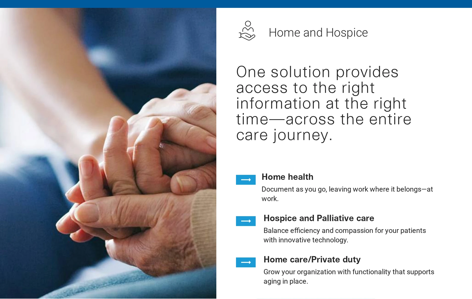 MatrixCare Home Health and Hospice clinical exchange and revenue-cycle workflows