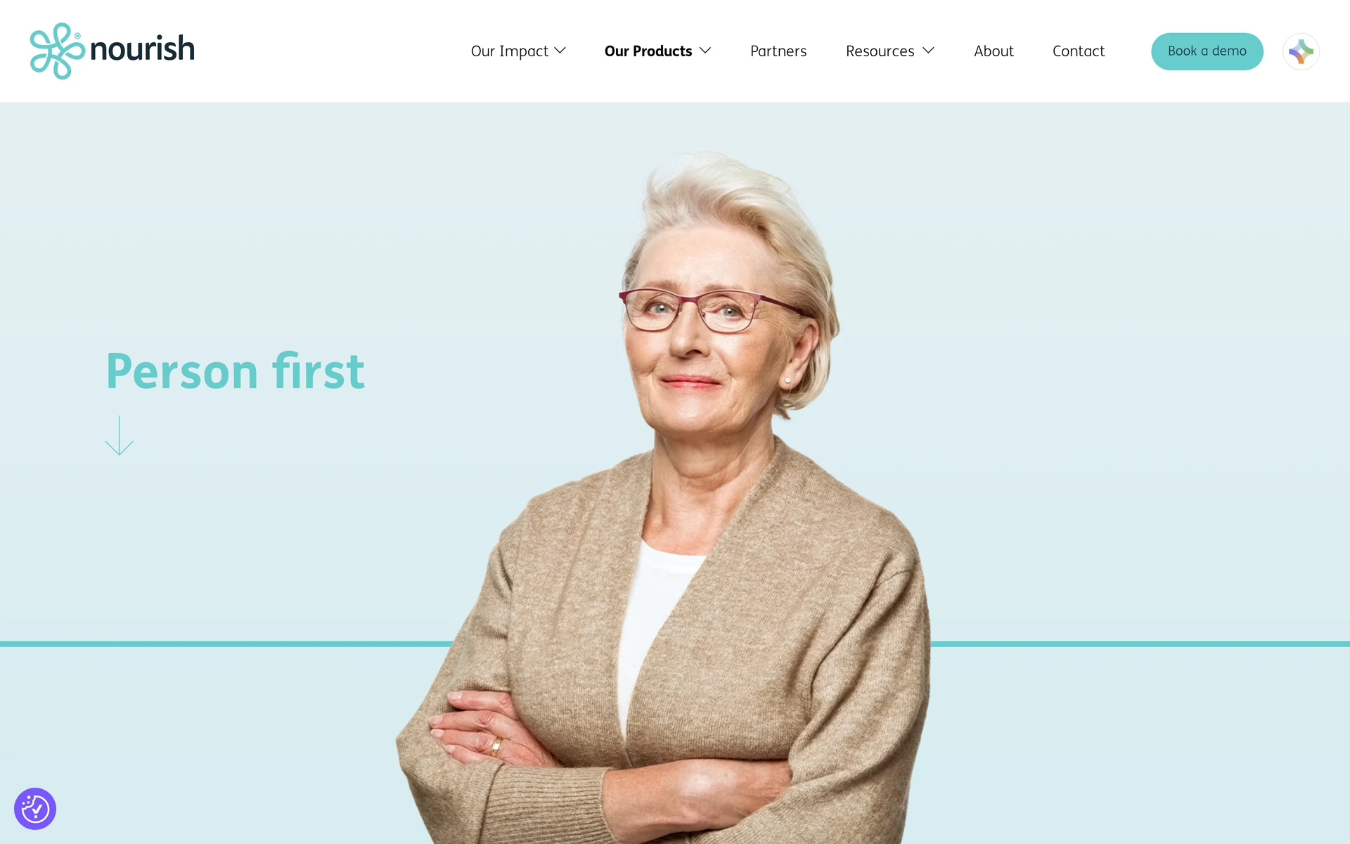 Nourish point-of-care recording platform for UK residential and home-care teams