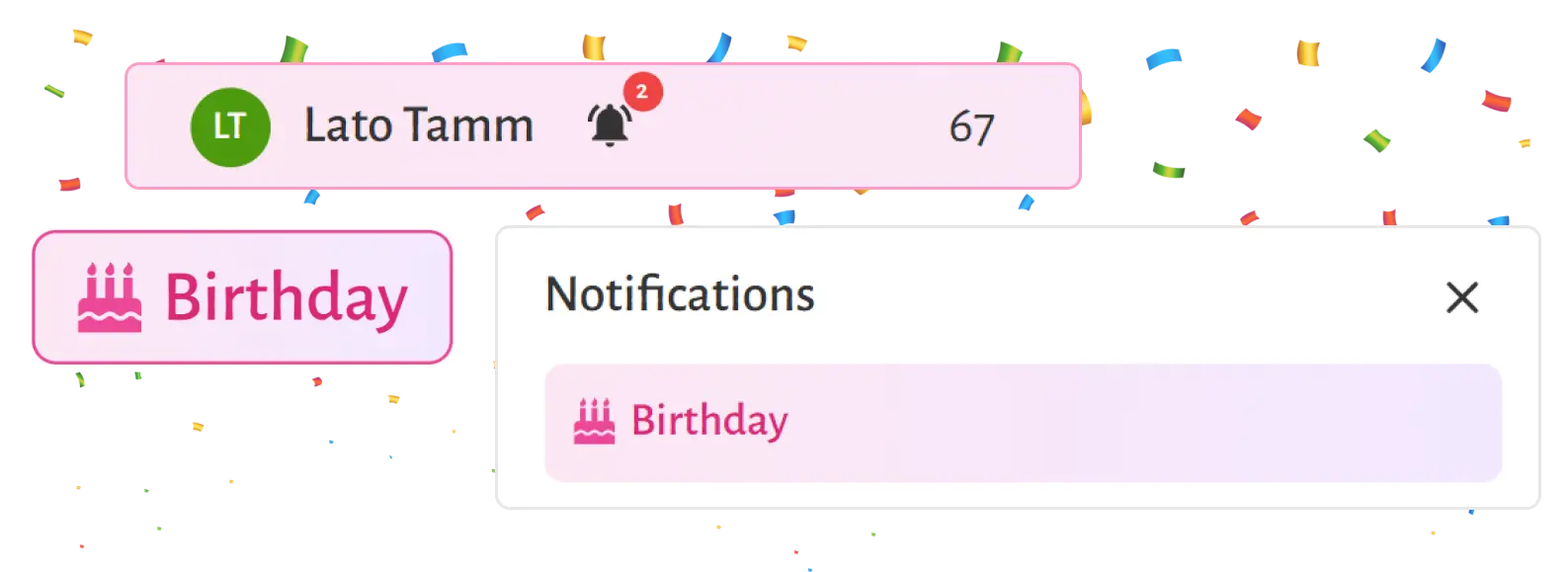 Celebrate every birthday. Automatically