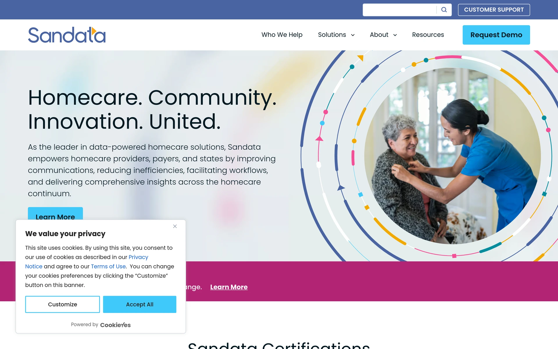 Sandata Agency Management Medicaid home care, agency operations, EVV, and state aggregation