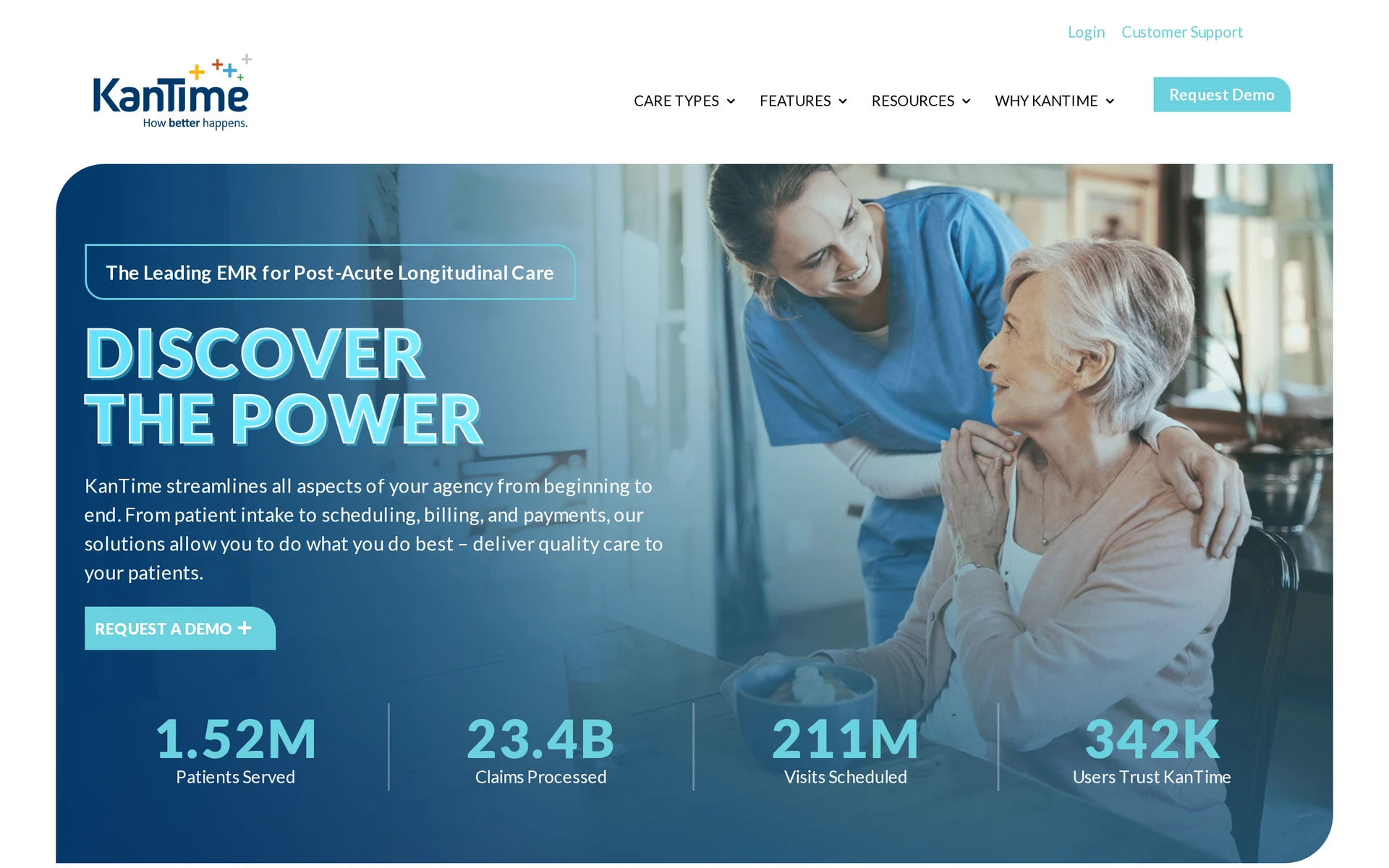 KanTime skilled and non-skilled post-acute care, EVV, billing, and payroll