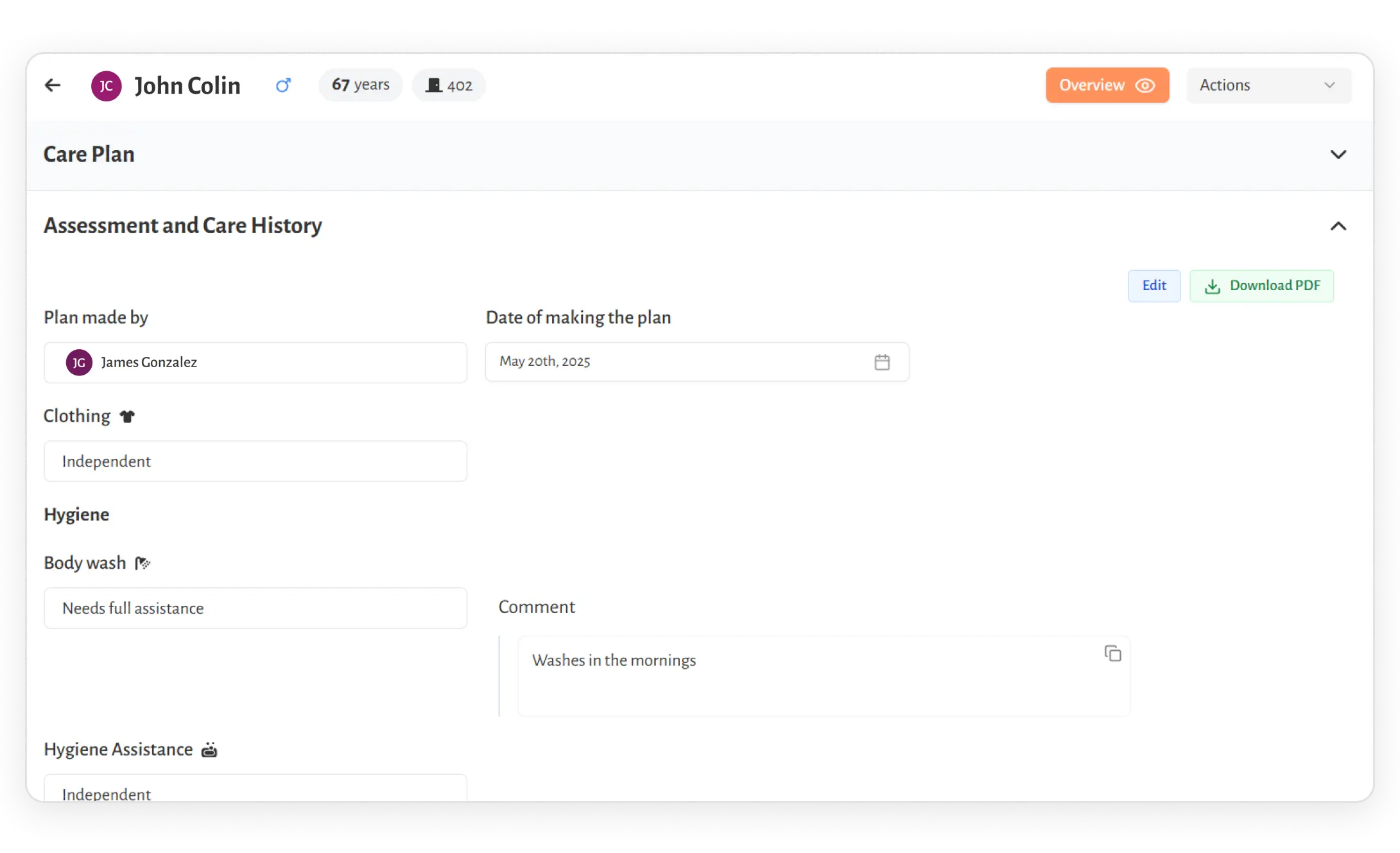 Structured digital evaluations for every resident