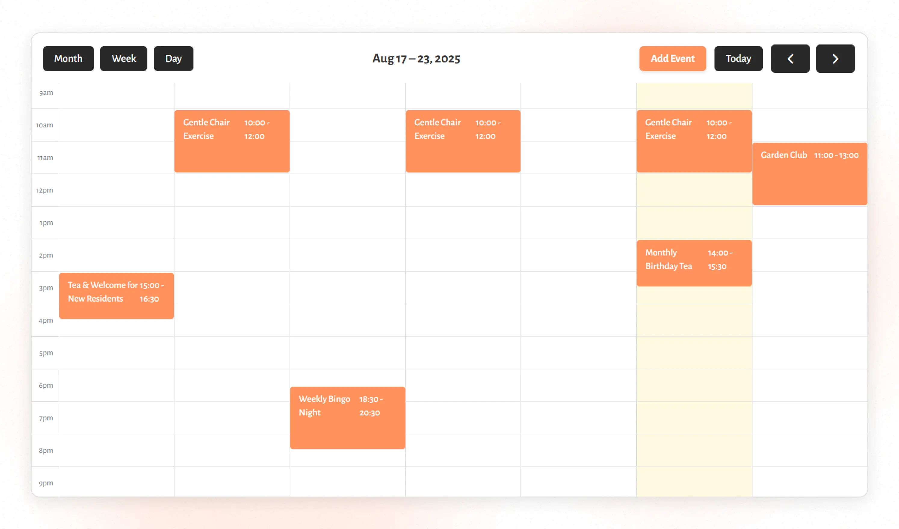 One calendar to keep everyone on track