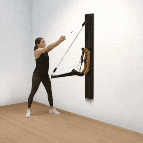 Torso rotation on the cable pulley