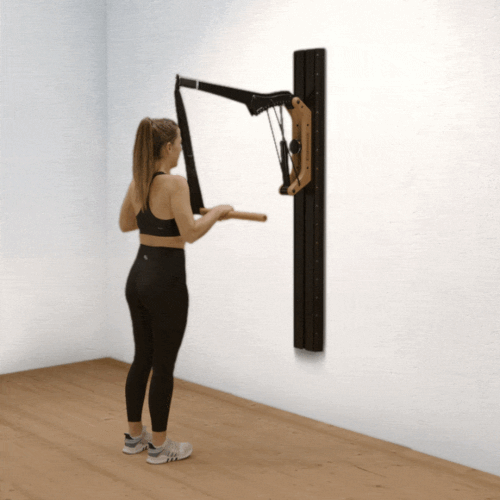 Triceps exercise with Handle bar