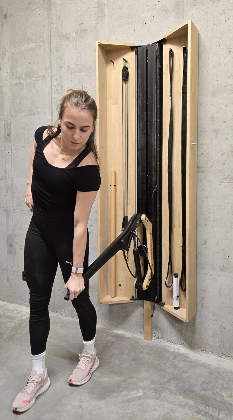 Annik Kälin beim Training am EISENHORN S