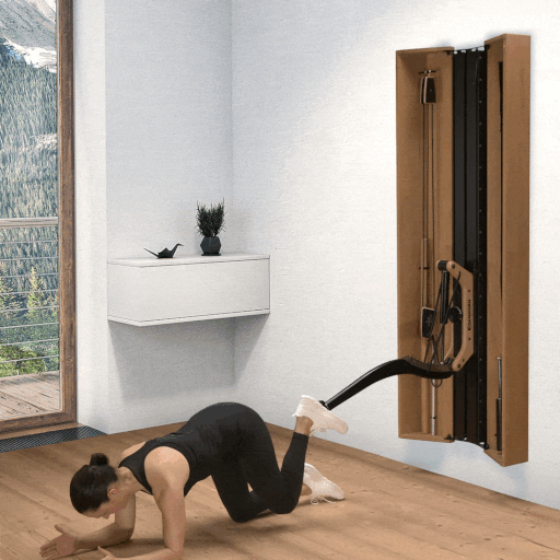 Presse à jambes arrière sur une jambe