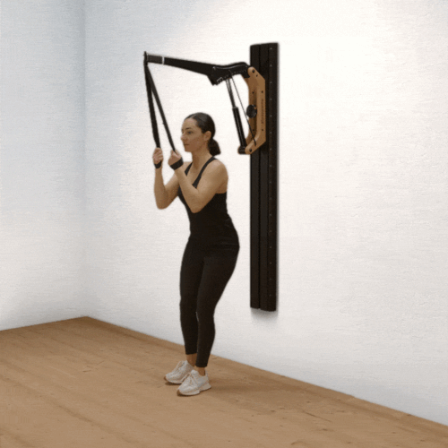 One-legged squat with release