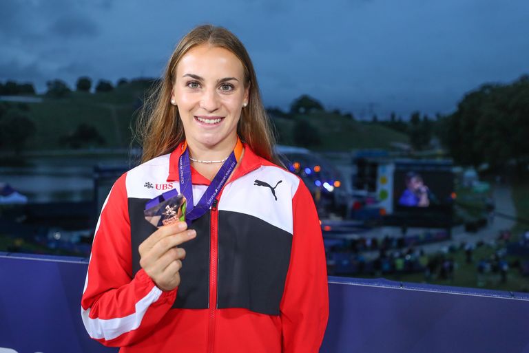 Annik Kälin gewann bei der EM 2022 die Bronzemedaille