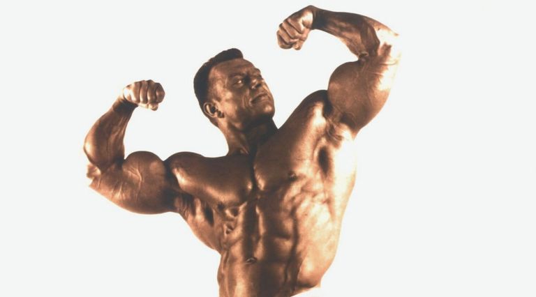 Peter Böhler während seiner aktiven Zeit als Bodybuilder