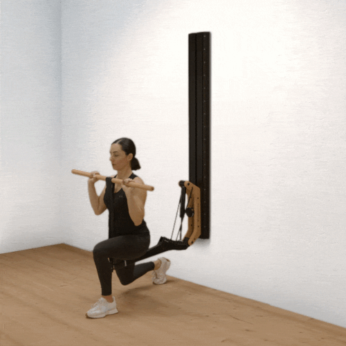 Lunges to the front (front lunges)