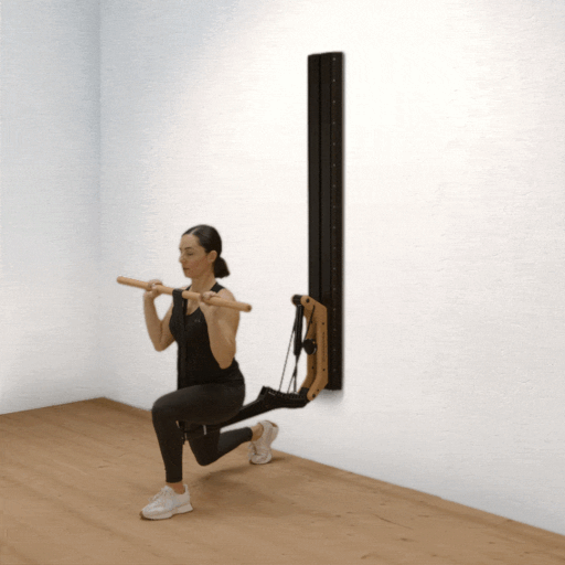 Lunges to the front (front lunges)