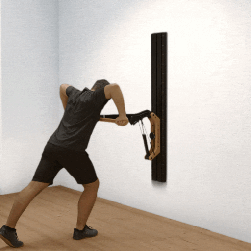 Chest press standing