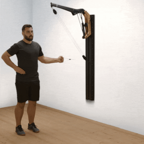 Internal rotation with Cable Pulley