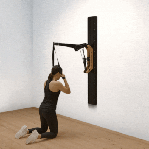 Recrunch with grip tape