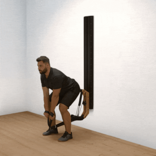 Rowing with grip tape