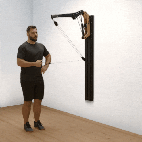 External rotation with Cable Pulley
