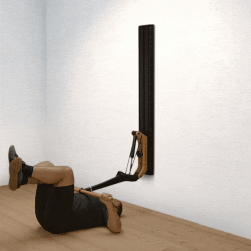 Negative bench press with raised legs