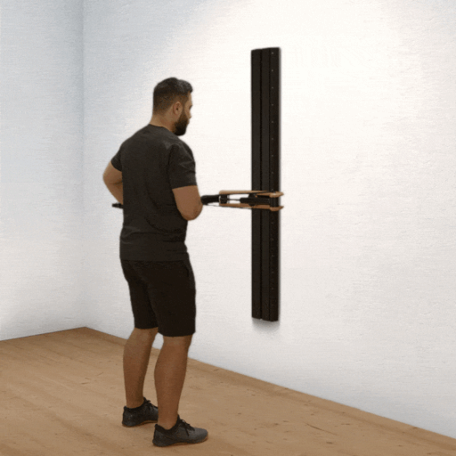 Lateral external rotation with grip tape