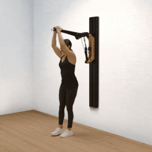 One-legged squat on the horn