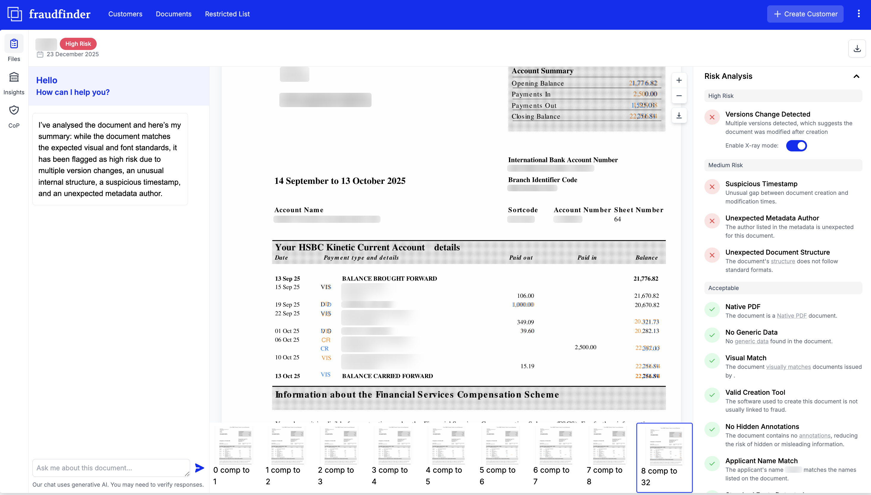 Ultimate Finance Case Study 1 - HSBC