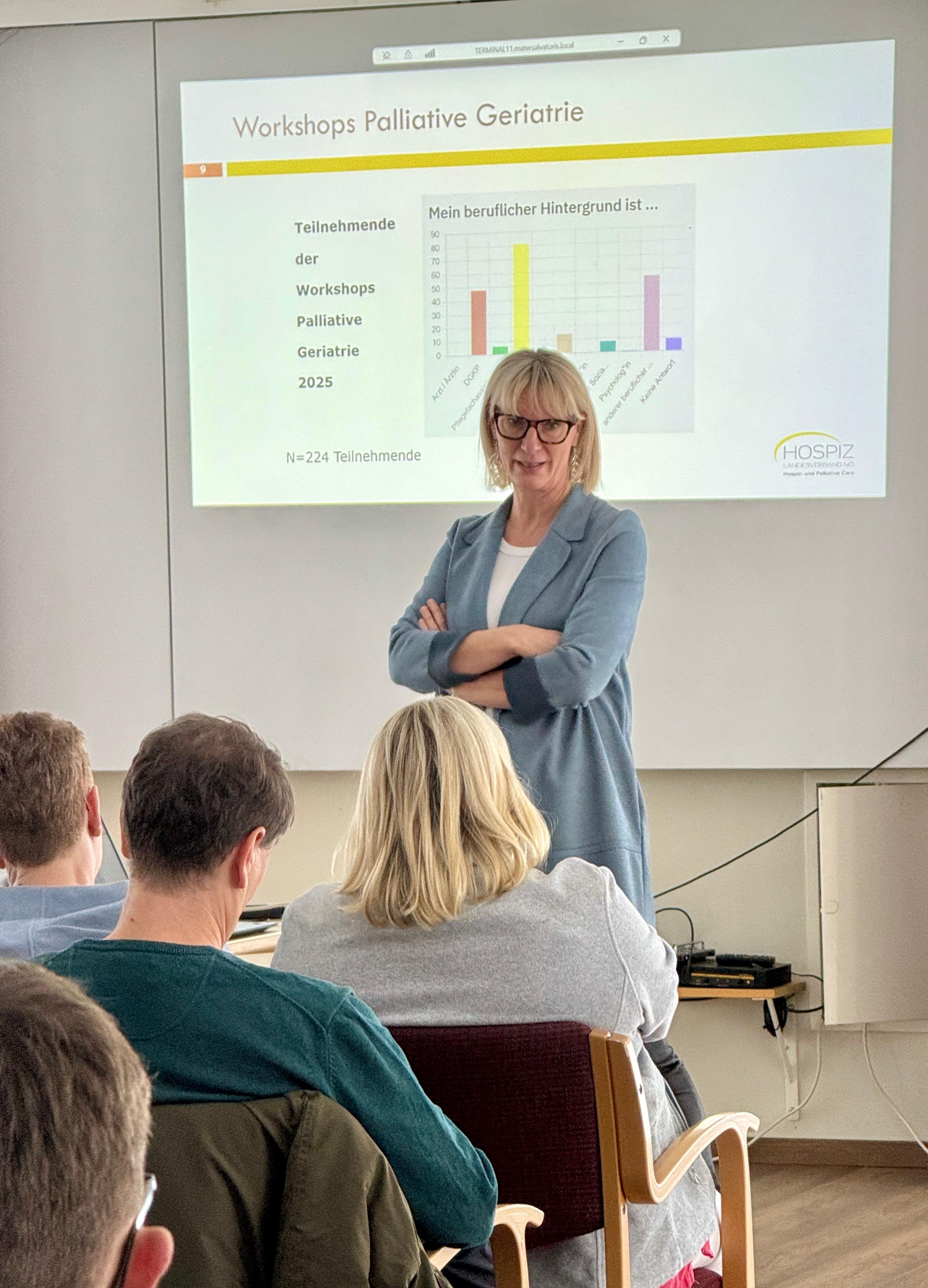 Einführung in die Workshops über Hospizkultur