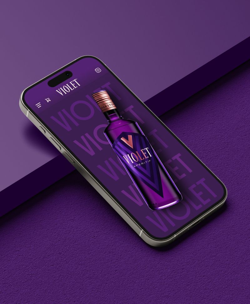 Violet Mockup Handy Website