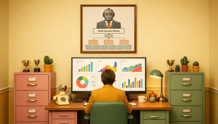 I Built a Company on the Side. My Chief Growth Officer is an AI.