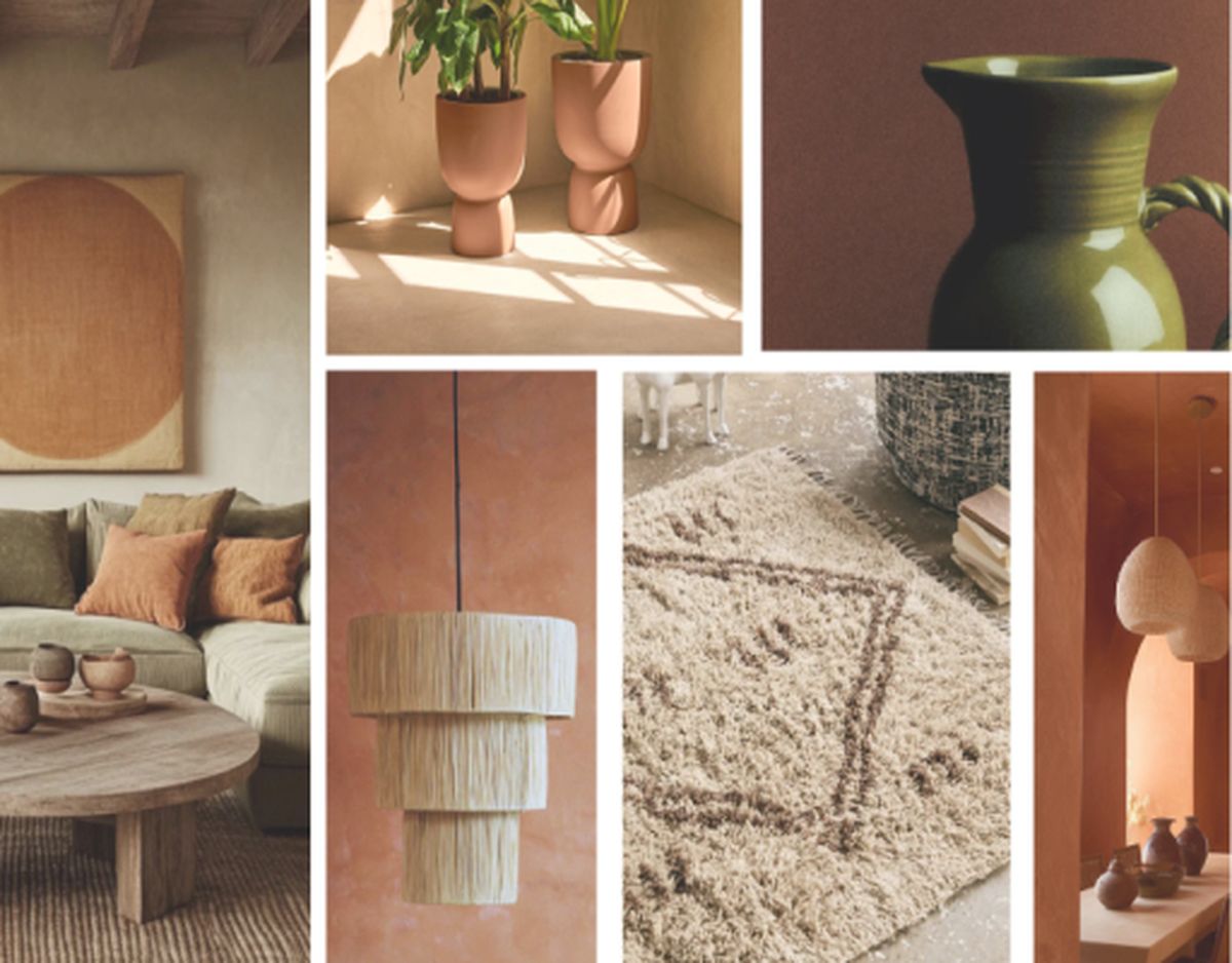 organish ruwe oer natuur moodboard