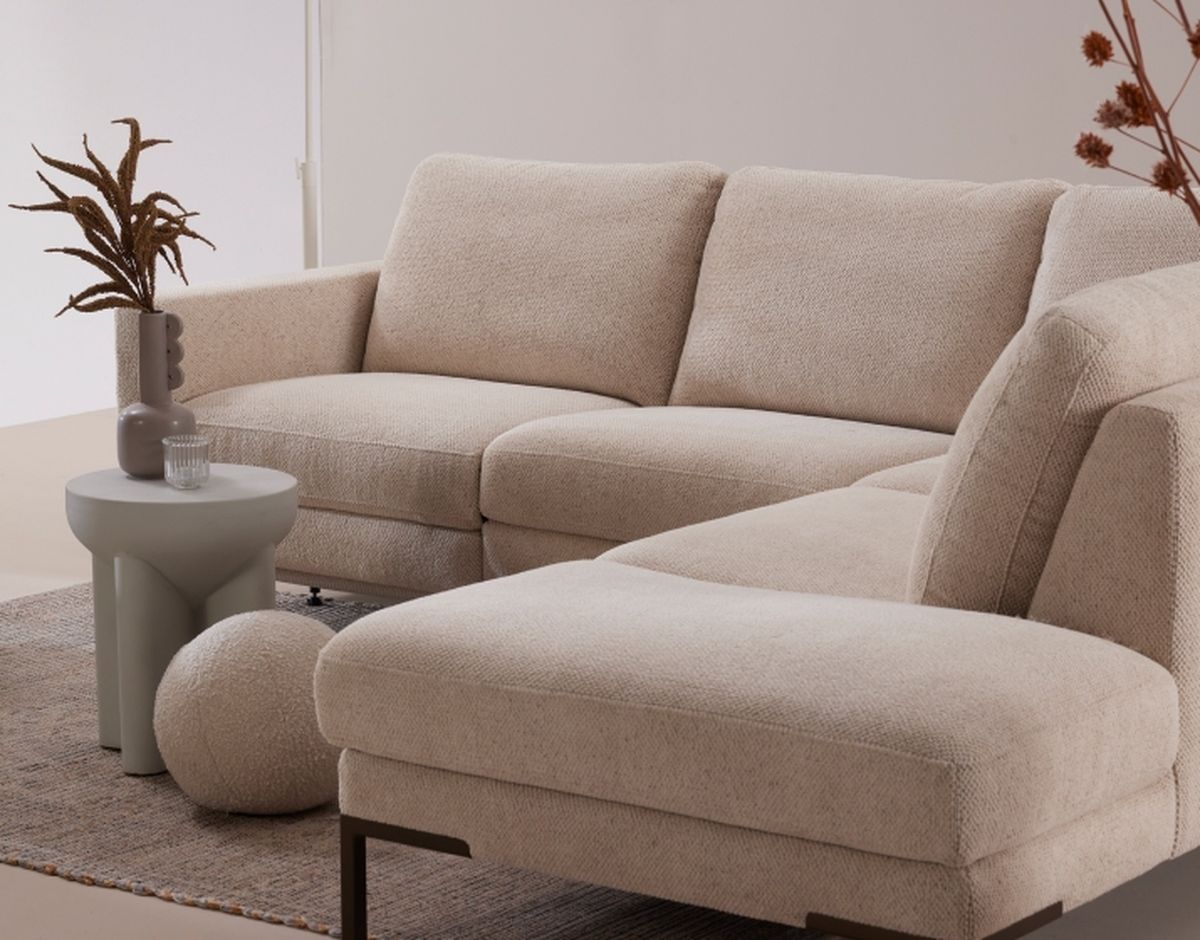 Senso in beige stof sfeerbeel