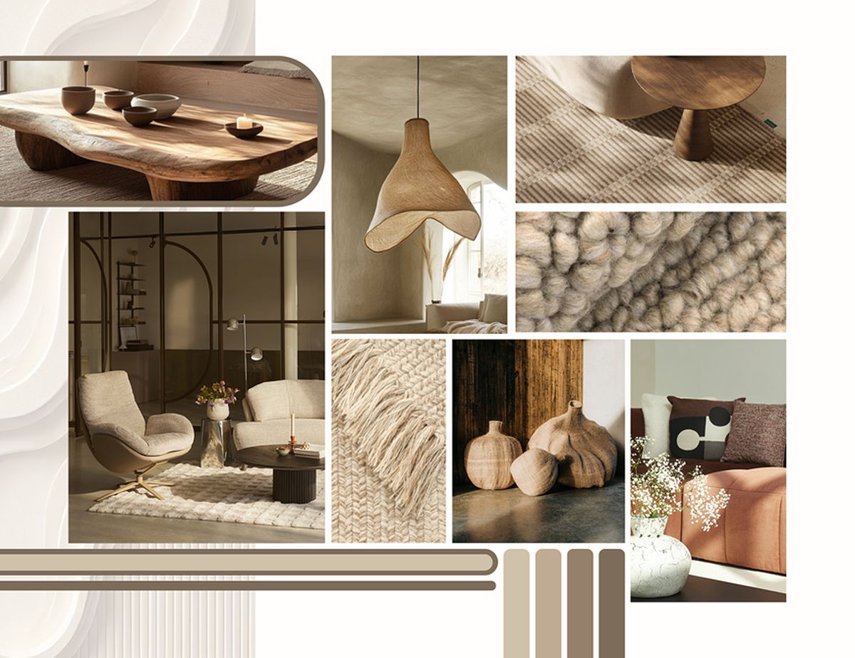 beige-organish moodboard