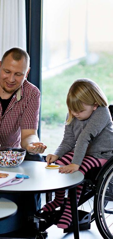 Familien Gommesen i hus