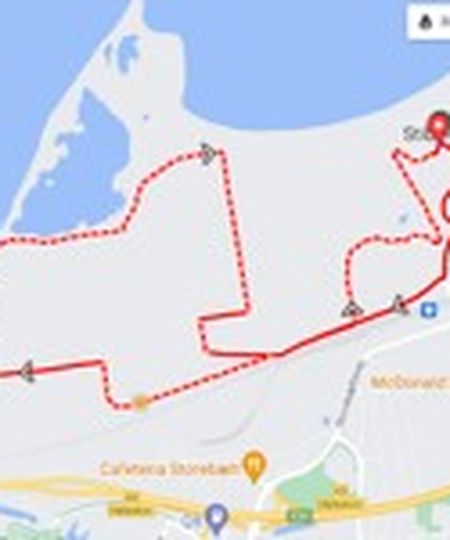 Cykel, vandre og løberuter