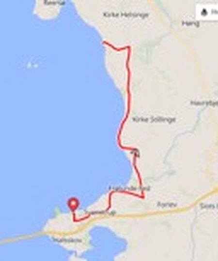 Cykel, vandre og løberuter