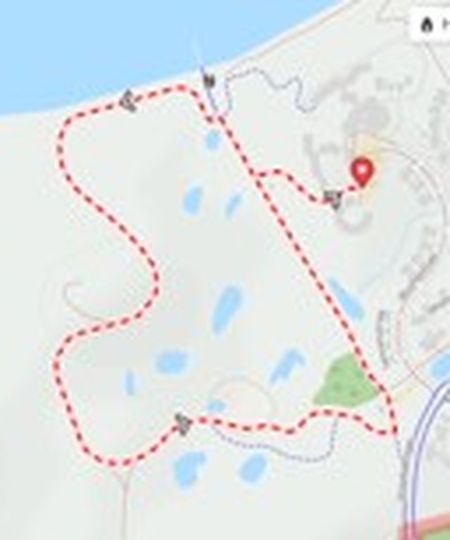 Cykel, vandre og løberuter