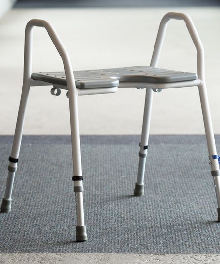 Badetaburet uden ryglæn