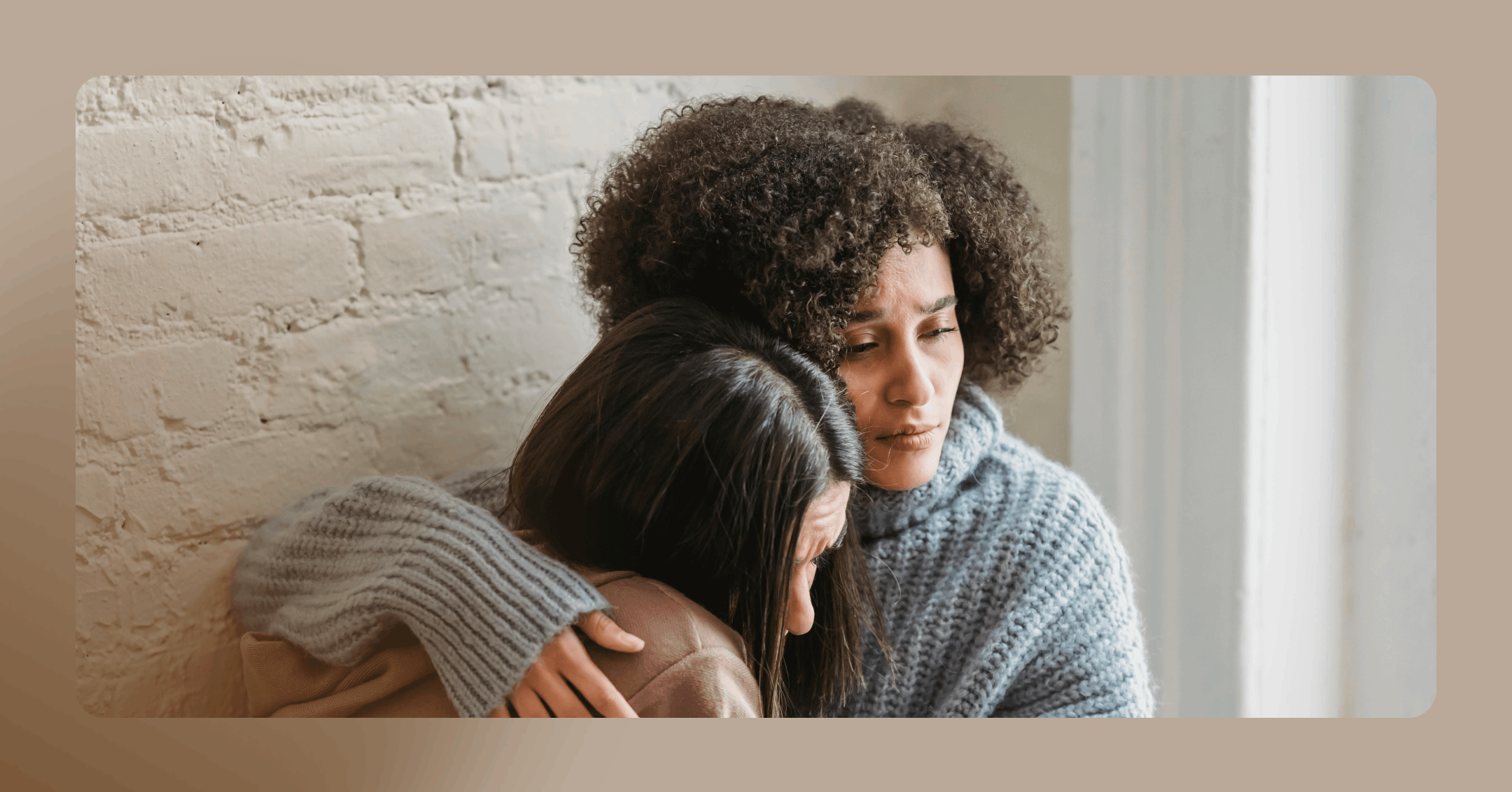 woman surrounding herself with supportive people to recover from humiliation