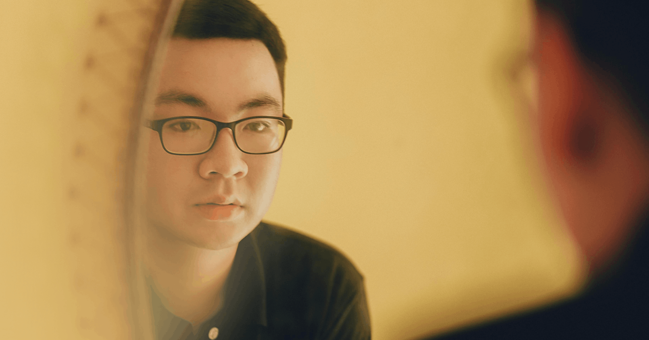 man trying to identify critical thoughts