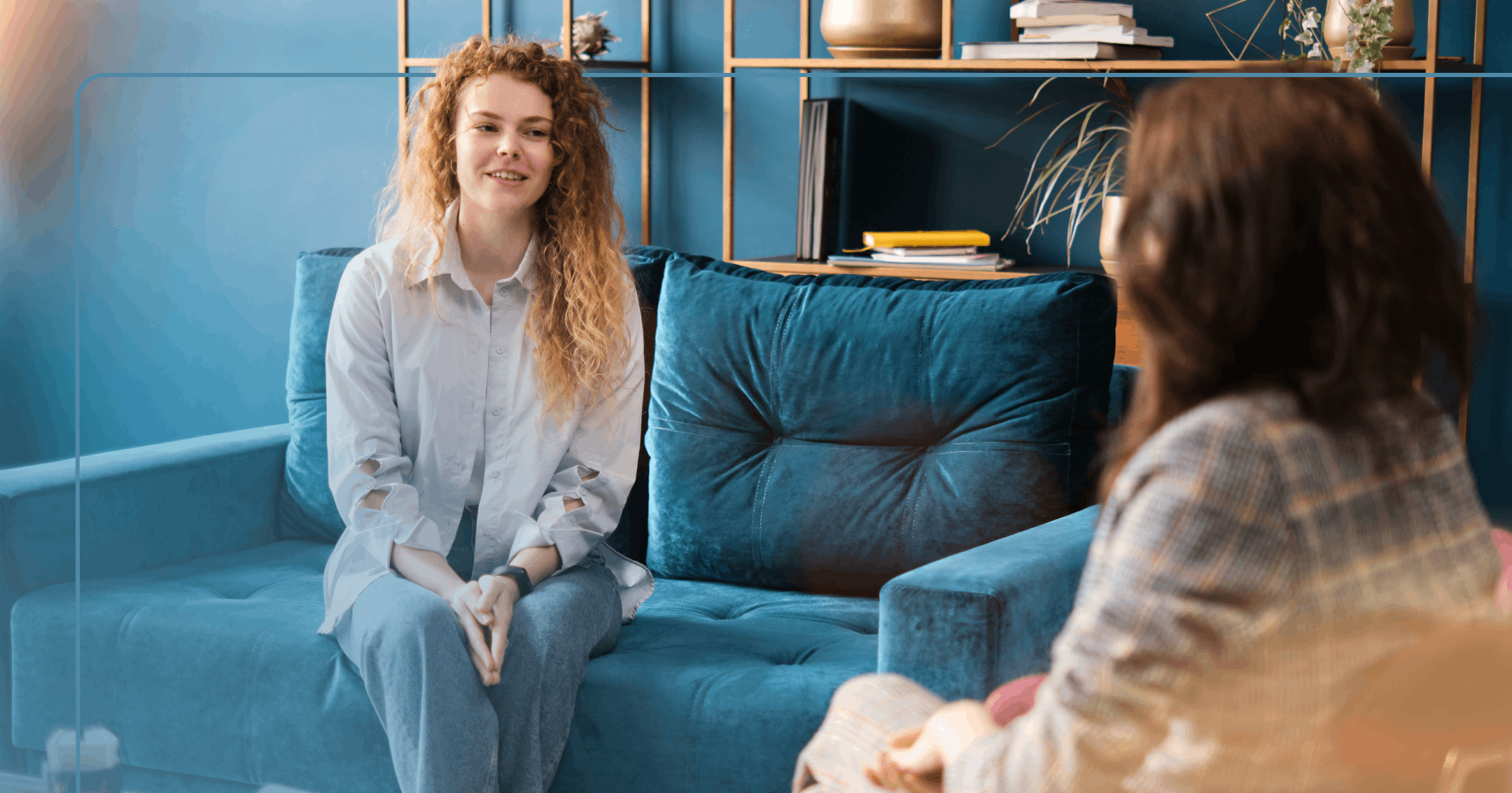 woman talking to a reproductive psychiatrist about fertility