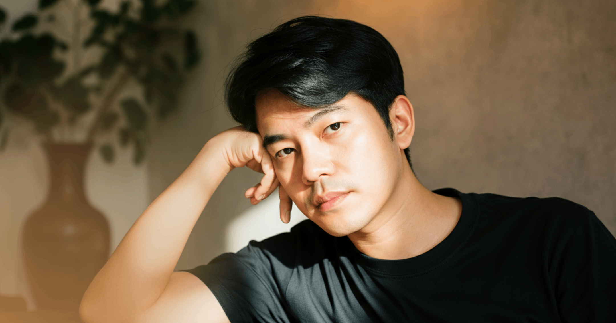 man taking time to reflect on what he's learned about gender identity