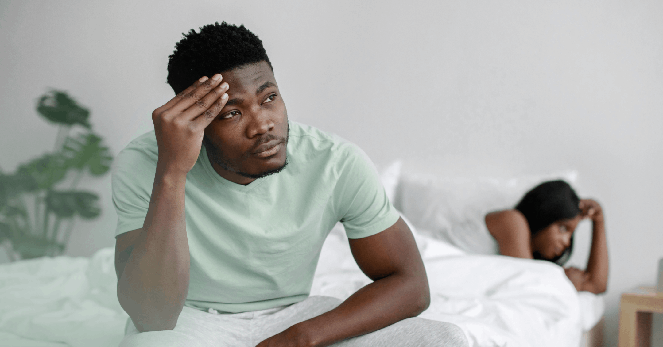 a couple fighting and not reaching an agreement